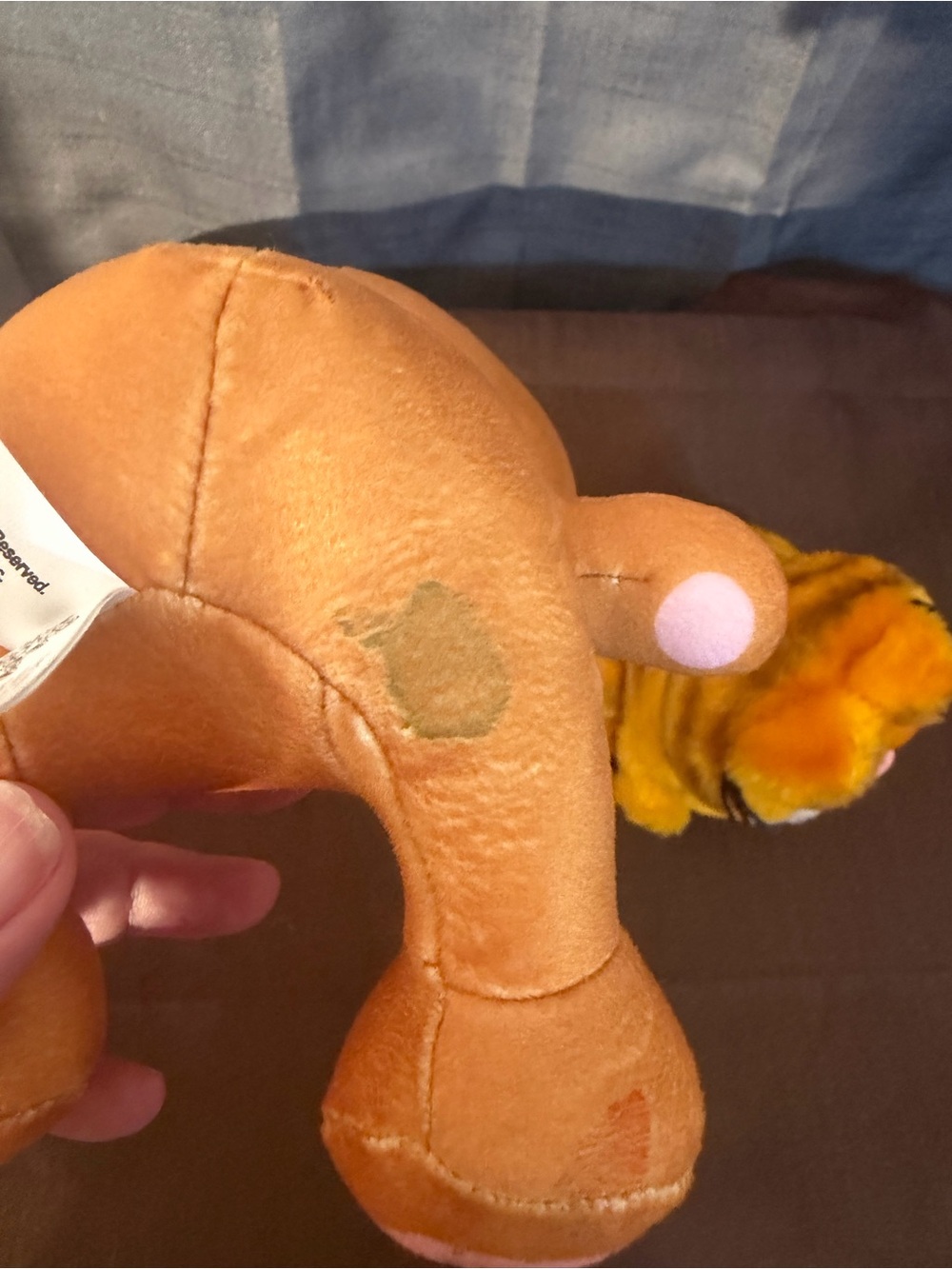 Garfield and Pooky - Soft Collectible Plush * Note stain on Pooky's Booty* - Picture 4 of 8